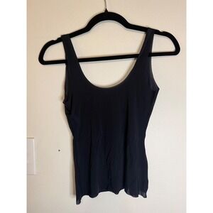 Skims Milky Sheer Tank Obsidian Size S NWT